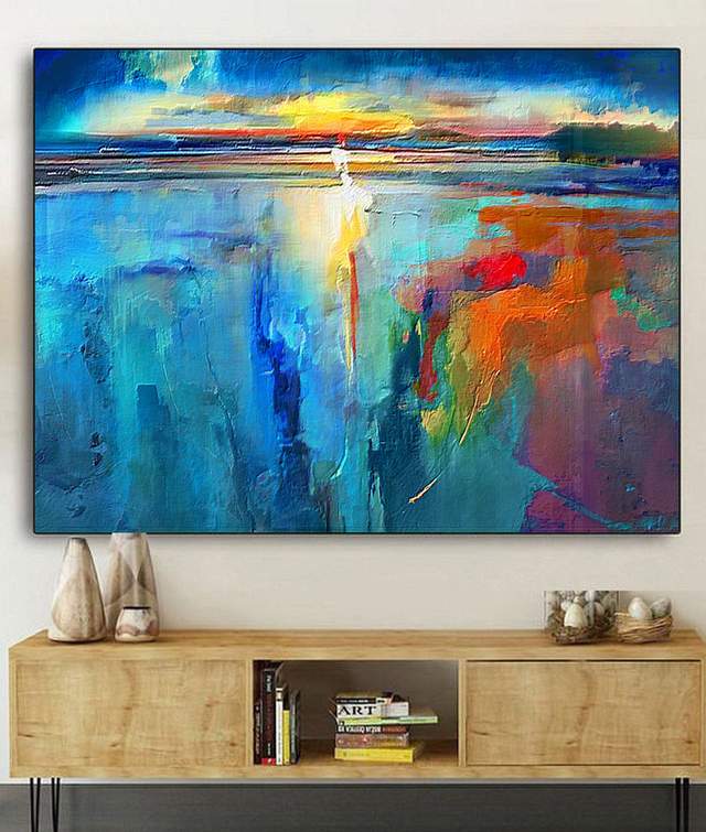 evening wall art
